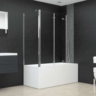 vanniümbris, 120 x 69 x 130 cm karastatud klaasist, läbipaistev