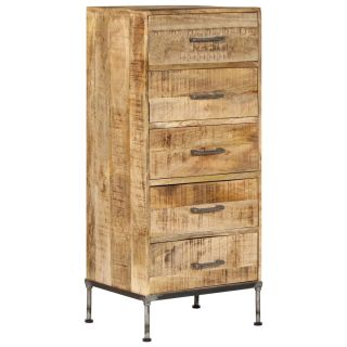 kummut, 45 x 35 x 106 cm, toekas mangopuit
