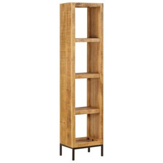 Книжная полка, 40 x 30 x 175 см, прочное манговое дерево.