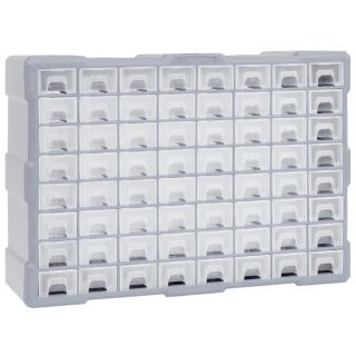 многоярусный органайзер с 64 ящиками 52 x 16 x 37,5 см