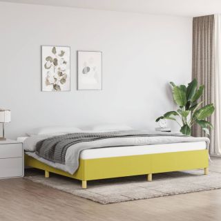 Voodiraam ilma Madratsita Roheline 200x200 cm kangas