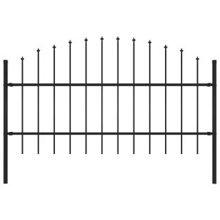 piirdeaed teravatipuline, teras, (0,75-1) x 1,7 m, must