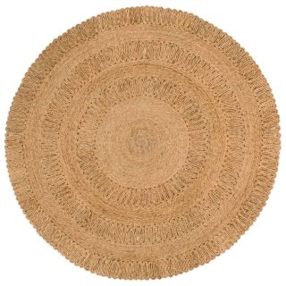 vaip, käsitsi punutud džuut, 150 cm, ümmargune