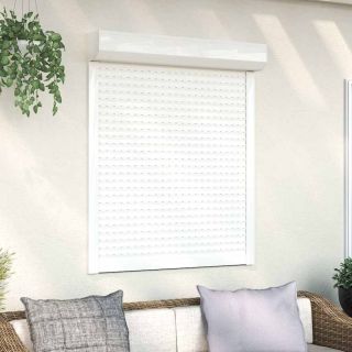 fassaadiruloo alumiinium 100 x 120, valge