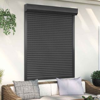 fassaadiruloo alumiinium 120 x 150 cm, antratsiithall