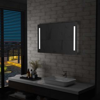 Светодиодное настенное зеркало для ванной комнаты 100 x 60 см