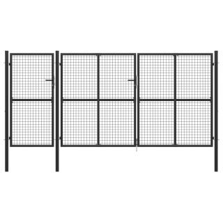 aiavärav, teras, 400 x 150 cm, antratsiithall