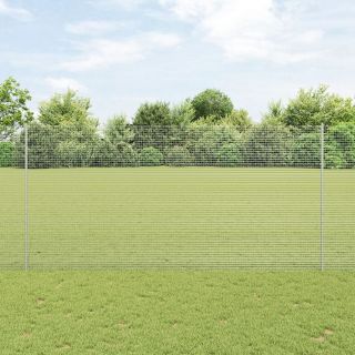 keevitatud traataiak koos 44 U postiga Hõbedane 1.5x50 m Teras