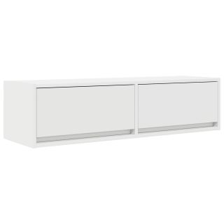 ТВ Тумба Белая 100x31x25,5 см из Деревоматериала
