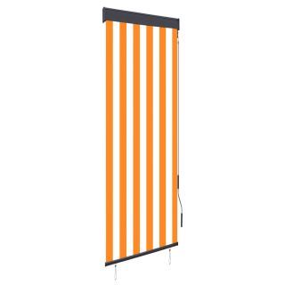 väliruloo 60 x 250 cm, valge ja oranž