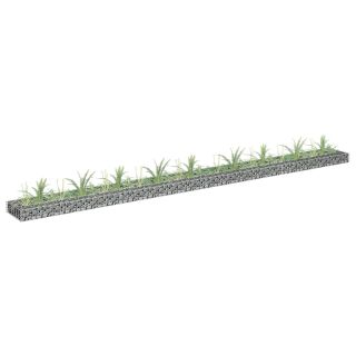 gabioon-taimelava, tsingitud teras, 360 x 30 x 10 cm