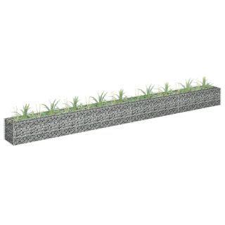 gabioon-taimelava, tsingitud teras, 360 x 30 x 30 cm