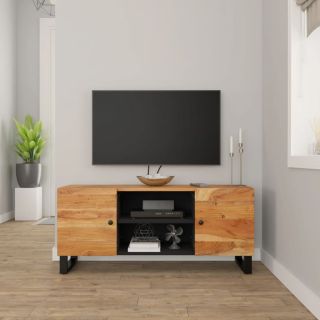 Тумба под телевизор, 105 x 33 x 46 см, акация