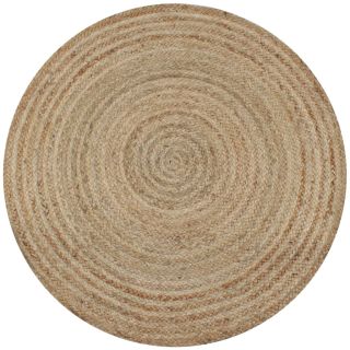vaip, punutud džuut, 120 cm, ümmargune