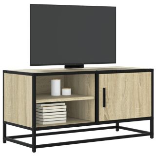 telerikapp, Sonoma tamm, 80x34,5x40 cm, tehispuit ja metall