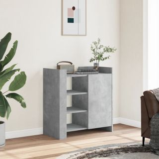 puhvetkapp, betoonhall, 73,5x35x75 cm, tehispuit