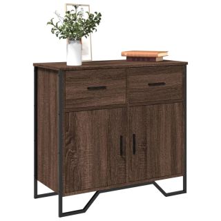 puhvetkapp, pruun tamm, 79,5x35,5x74,5 cm, tehispuit