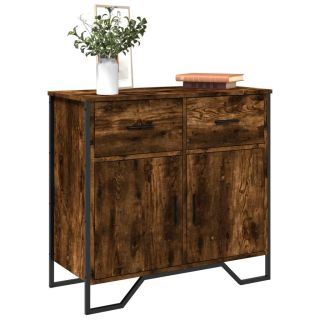 puhvetkapp, suitsutatud tamm, 79,5x35,5x74,5 cm, tehispuit