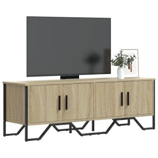 Тумба под ТВ, дуб Сонома, 122x34x41 см, искусственное дерево