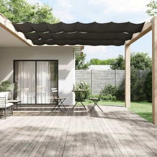 вертикальная маркиза антрацит 60x800 см ткань Оксфорд