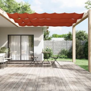 vertikaalne varikatus terrakota 60x600 cm Oxfordi kangas