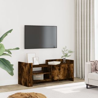 telerikapp, suitsutatud tamm, 100 x 35 x 40 cm, tehispuit