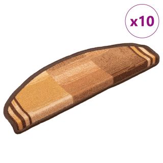 isekleepuvad trepivaibad 10 tk, 65x21x4 cm, pruun