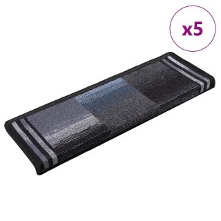 iseliimuvad trepimatid 5 tk, 65x21x4 cm, must ja hall