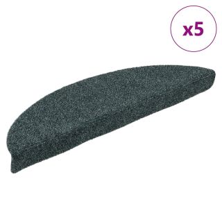 самоклеящийся коврик для лестницы, 5 шт., зеленый, 56 x 17 x 3 см, петлевая техника