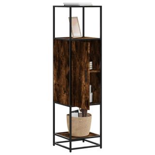 Highboard suitsutamm 35,5x35x139 cm inseneritud puit ja metall