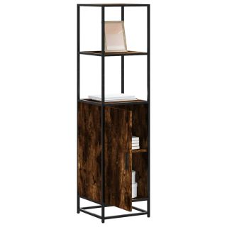Highboard suitsutamm 35,5x35x139 cm inseneritud puit ja metall