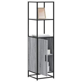 Highboard Hall Sonoma projekteeritud puit ja metall