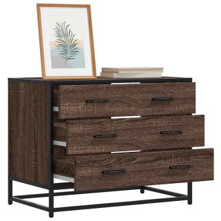 Sahtlikapp Pruun tamm 70x41x56 cm Engineered Wood