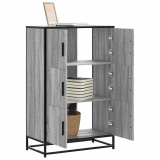 Highboard Hall Sonoma projekteeritud puit ja metall