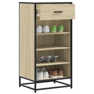 jalatsiriiul Sonoma tamm 48x38x97,5 cm ehituspuit
