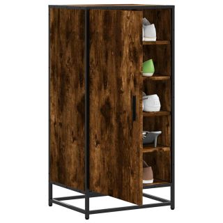 полка для обуви копченый дуб 48x38x97,5 см строительная древесина