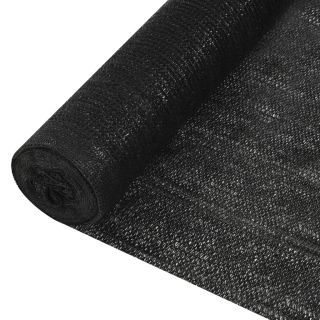 privaatsusvõrk, must, 3,6 x 50 m, HDPE, 150 g/m²