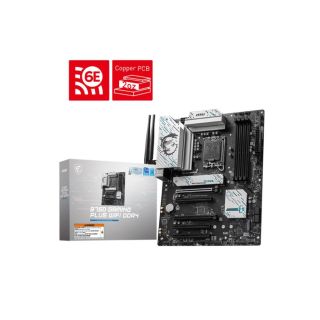 Mainboard|MSI|Intel B760 Express|LGA1700|ATX|Memory DDR4|Memory slots 4|5xPCI-Express 5.0 16x|2xM.2|1xHDMI|1xDisplayPort|4xUSB 2.0|2xUSB 3.2|1xUSB-C|1xPS/2|1xOptical S/PDIF|1xRJ45|5xAudio port|B760GAMPLUSWIFIDDR4