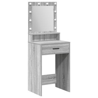 Tualettlaud LED Valgustega Hall Sonoma 50x41x135 cm