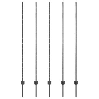 aiapostid 10 tk U-vooder hall 150 cm teras
