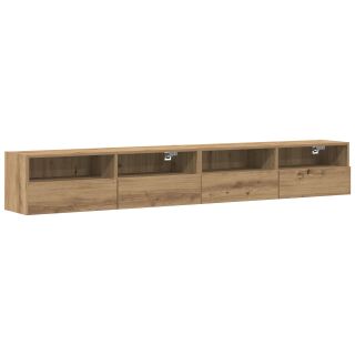 TV Seina Kapid 2 tk Artisan Kask 100x30x30 cm Töödeldud Puit
