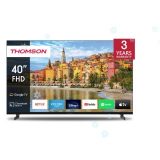 TV Set|THOMSON|40|Smart/FHD|1920x1080|Wireless LAN|Bluetooth|Google TV|Black|40FG2S14