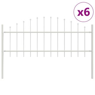 Aed Puit Värav Valge 10,2x0,75 m Teras