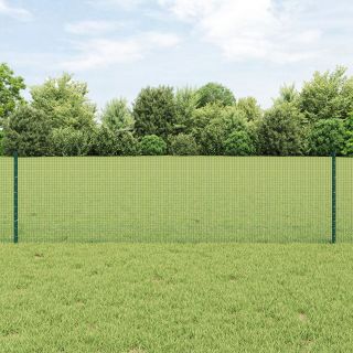 keevitatud traaf aiaga 44 U postiga Roheline 0.6x100 m teras