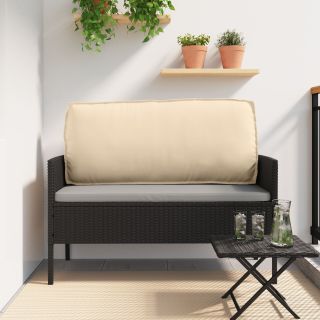 palletipatjas seljatugena beež 120x40x12 cm Oxford kangas