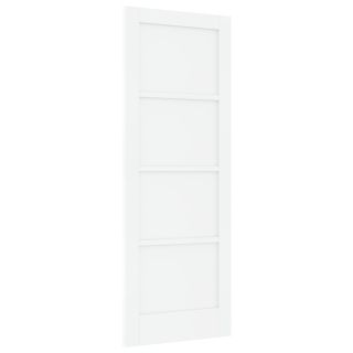 Siseuks ORKDAL Valge 73.5x198.5x4 cm Tugev Männipuu