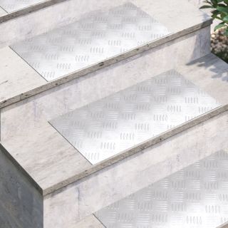 Alumiinium Kontrollplaadid 4 tk Libisemiskindel 60x30 cm