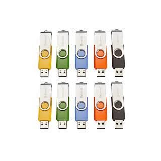 MEMORY DRIVE FLASH USB2 10X8GB/MULTIPACK 3503561 INTENSO