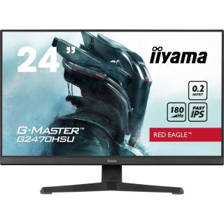 LCD Monitor|IIYAMA|G2470HSU-B6|24|Panel IPS|1920x1080|16:9|180Hz|Matte|0.2 ms|Speakers|Colour Black|G2470HSU-B6
