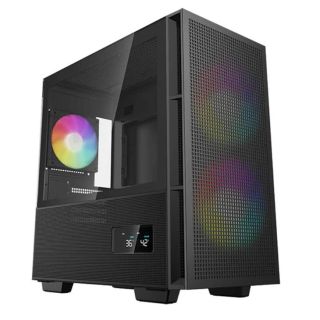 Case|DEEPCOOL|CH360 DIGITAL|MiniTower|Not included|MicroATX|MiniITX|Colour Black|CH360DIGITAL